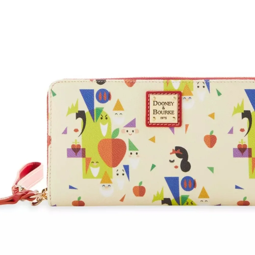 Snow White and the Seven Dwarfs 85th Anniversary Dooney & Bourke Wristlet Wallet